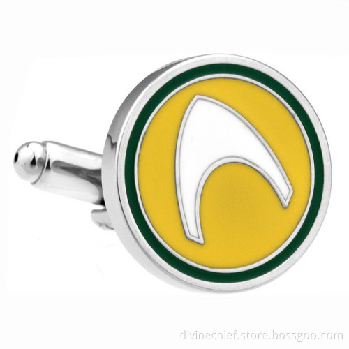 Custom Bulk Cufflinks For Men, High Quality Enamel Men Cufflinks
